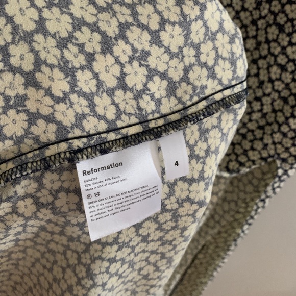 🔥Reformation Crimini Dress NWT size 4 - Picture 6 of 8